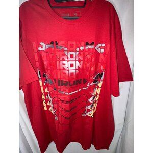 Ironman Marvel Men's Red Graphic T-Shirt, Red, Size XL, NWOT